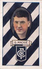 1933 Allen's League Footballers #12 Gordon Mackie Front